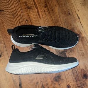 Men’s Skechers Black Slip On Sneakers